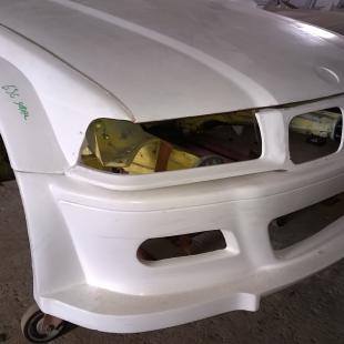 Front bumper E36 sedan+ front fenders